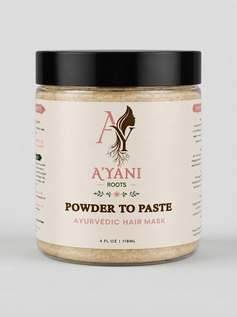 Powder to Paste Hair Mask